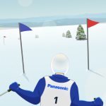 Игра Скоростной спуск с горы на лыжах
