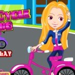 Девочки на велосипедах