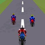 Игра Скоростная езда на мотоцикле на время