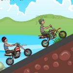 Онлайн игра с гонками и трюками на мотоцикле