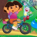 Игра Дора Путешественница на велосипеде